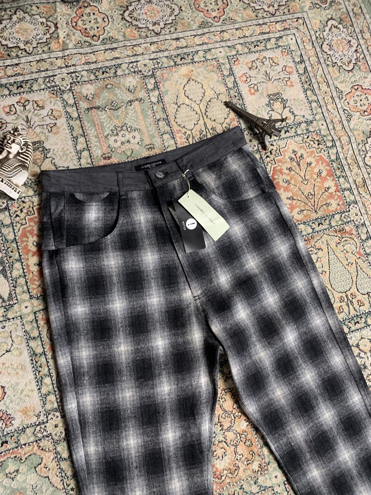 Hysteric Glamour × Japanese Brand Codes Combine Plaid Tartan Japanese Style Trousers Rare Size US 32 / EU 48 - 4 Thumbnail