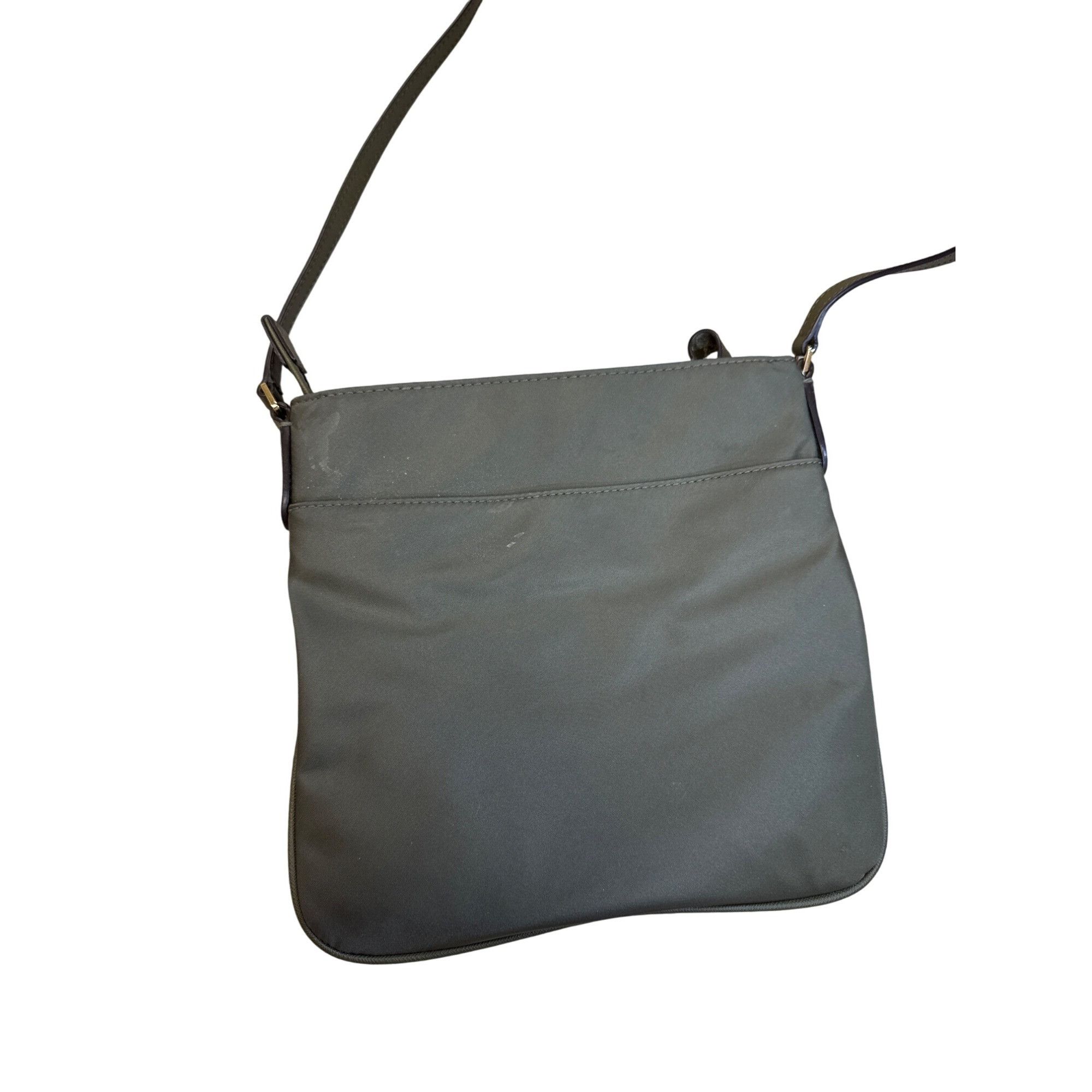 Michael Kors Michael Kors Womens Green Canvas Crossbody Purse SKU 7823 Size ONE SIZE - 8 Thumbnail