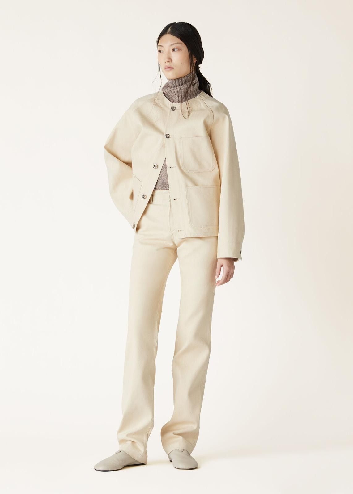 Loro Piana o1srvl11e1125 FAO5679 Jorge Trousers in Light Beige Size 27" / US 4 / IT 40 - 7 Thumbnail