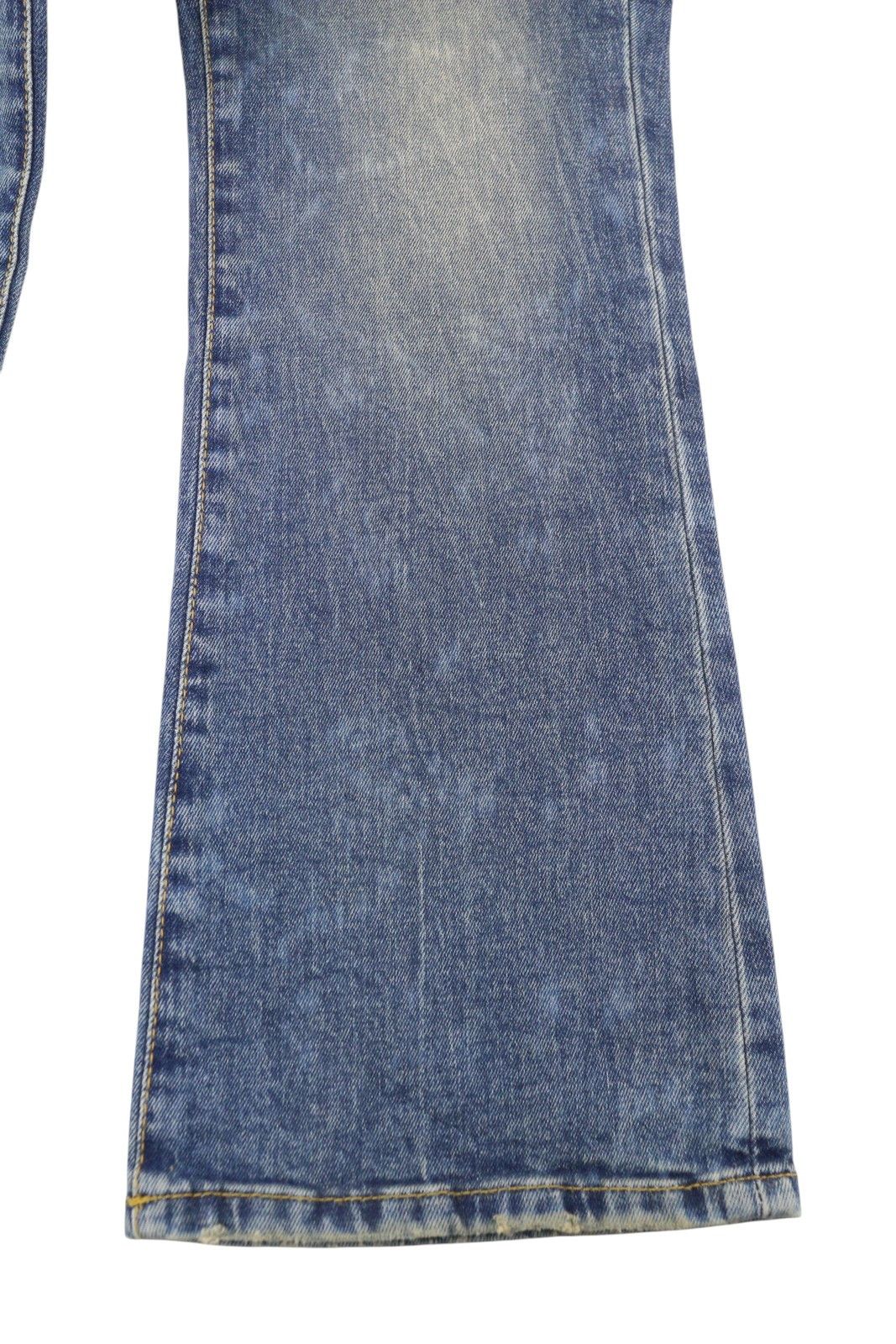 KICK FIT 29 Kelly Stretch Washed Faded Ankle Cropped 86334