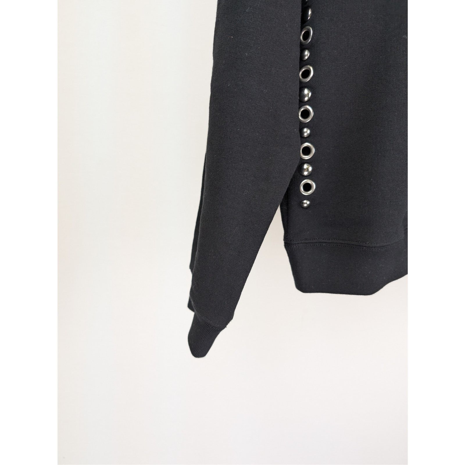 Gucci o1rshd1 Light Felted Cotton Jersey Crewneck Sweatshirt Black Size US M / EU 48-50 / 2 - 4 Thumbnail