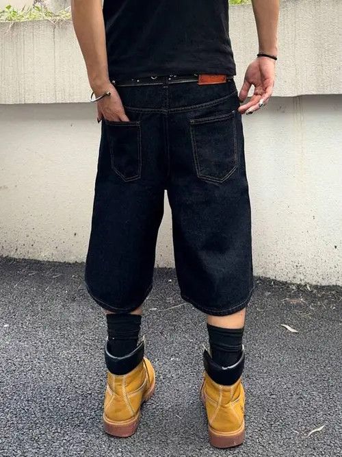 Japanese Brand VINTAGE jeans jorts Y2K denim shorts Size US 32 / EU 48 - 3 Thumbnail