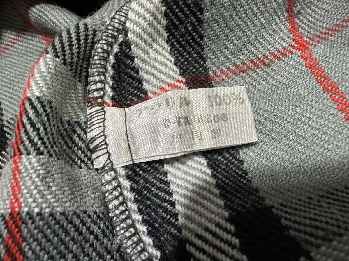 Japanese Brand 🔥Vintage Japanese Nova Check Wool Shirt Ls Size US XL / EU 56 / 4 - 7 Thumbnail