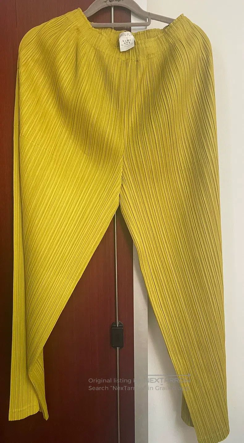 Issey Miyake Issey Miyake size:3 Yellow Pants Size 42" / US 20 - 1 Thumbnail