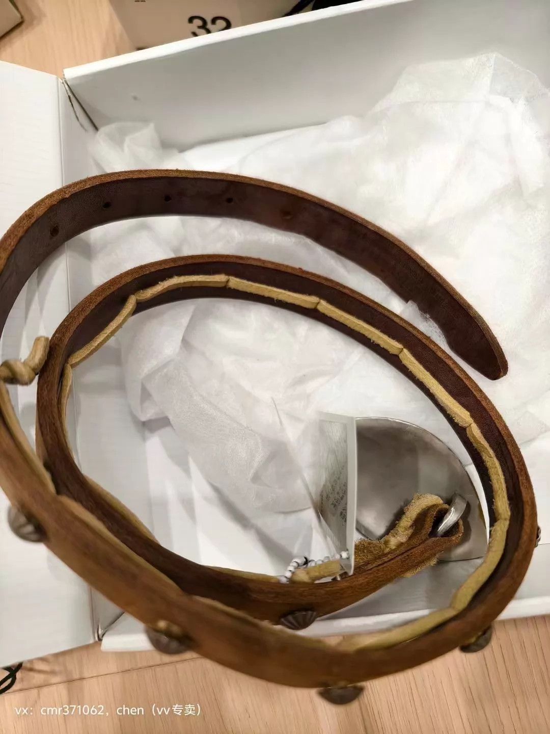 Visvim VISVIM 15SS CONCHO BELT 20MM Brown W30 New Size ONE SIZE - 8 Thumbnail