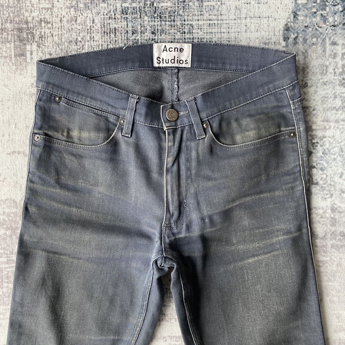 Acne Studios Acne Studios Max Blue Speed Denim Pants Jeans Size US 28 / EU 44 - 3 Thumbnail