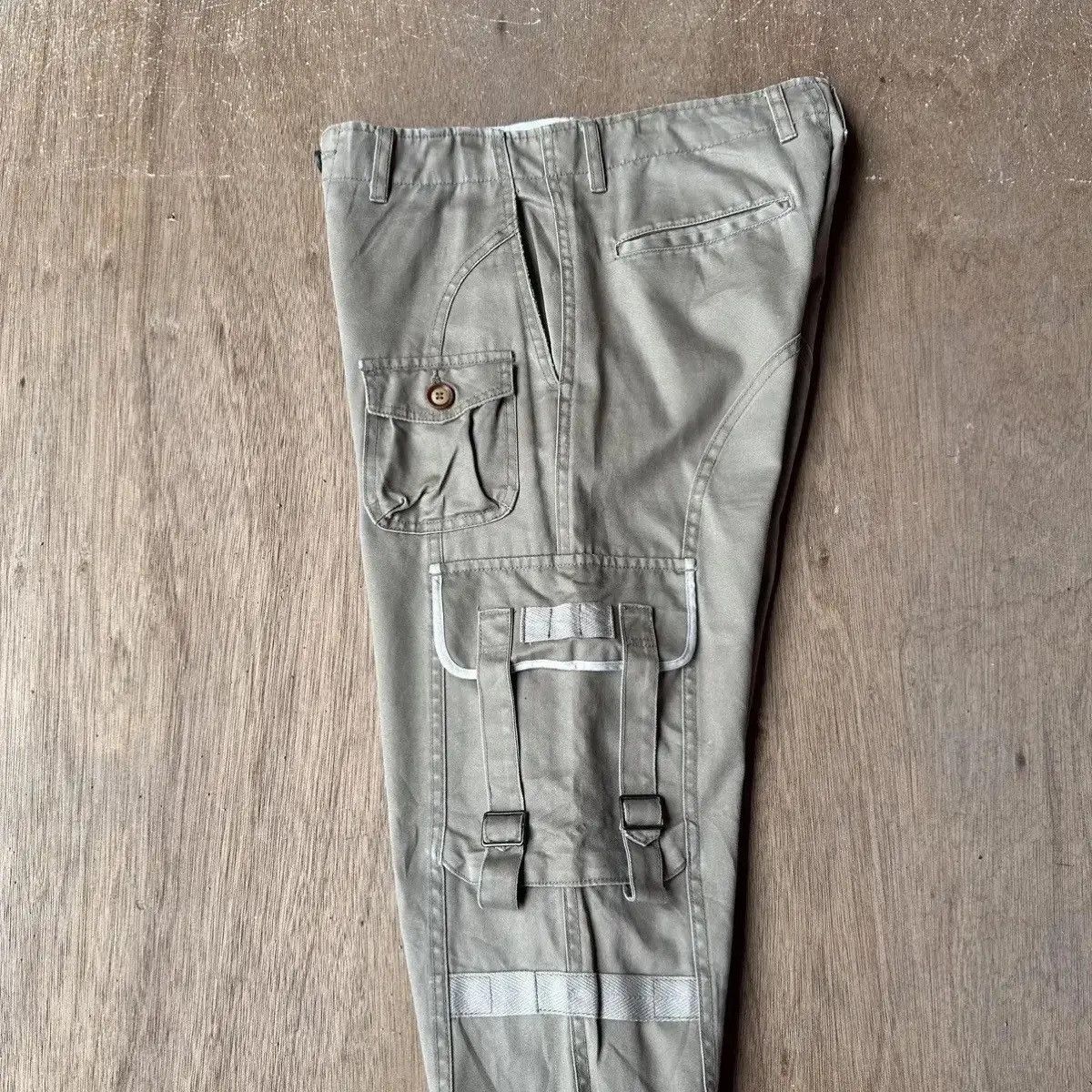 Japanese Brand VINTAGE BODY BUTTER BONDAGE PUNK DOUBLE BONE CARGO SIZE S Size US 31 - 15 Thumbnail