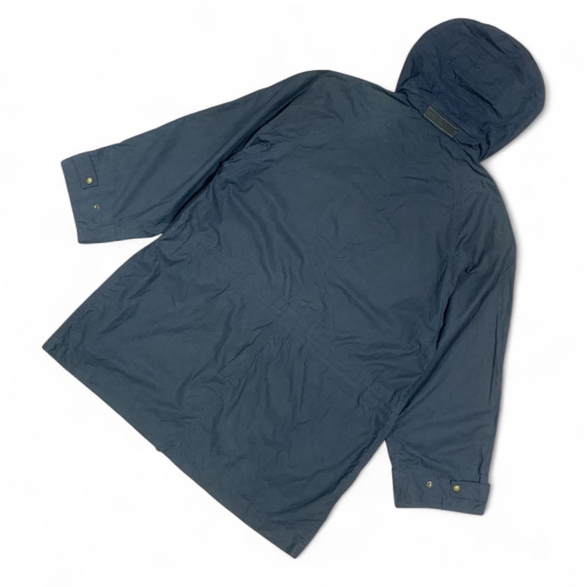 Alfred Dunhill Vtg Alfred Dunhill Cotton Resin Waterproof Utility Jacket Size US XS / EU 42 / 0 - 6 Thumbnail
