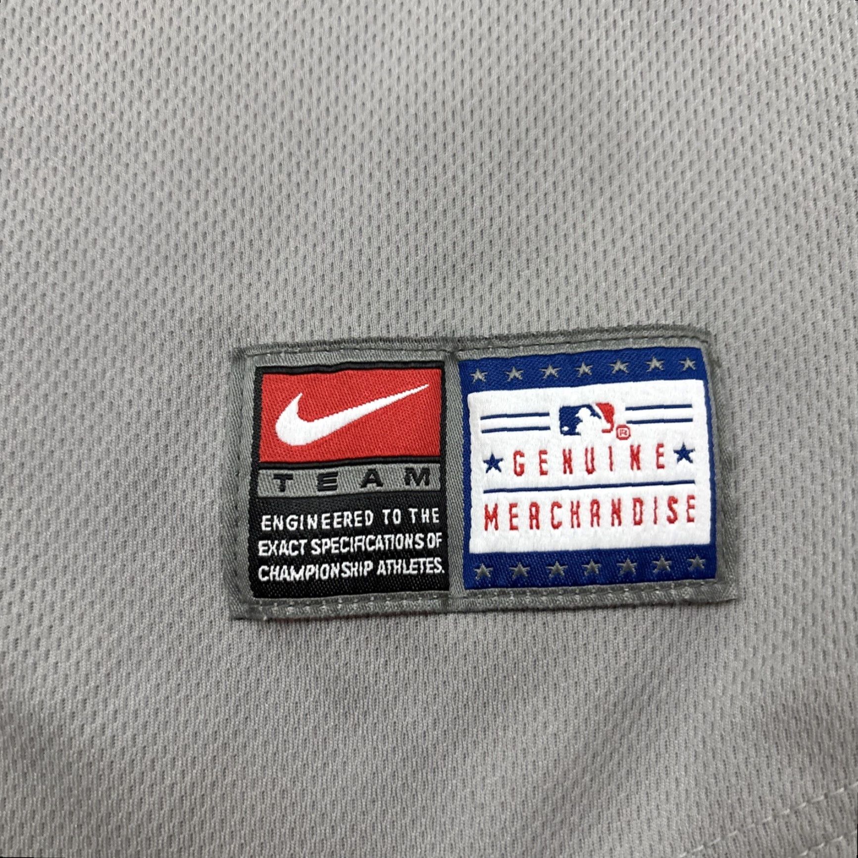 Nike Nike Team Jersey MLB Men's Large Gray St Louis Cardinals Blank Shirt Short Sleeve Crew Neck L Regular - Men Size US L / EU 52-54 / 3 - 2 Thumbnail