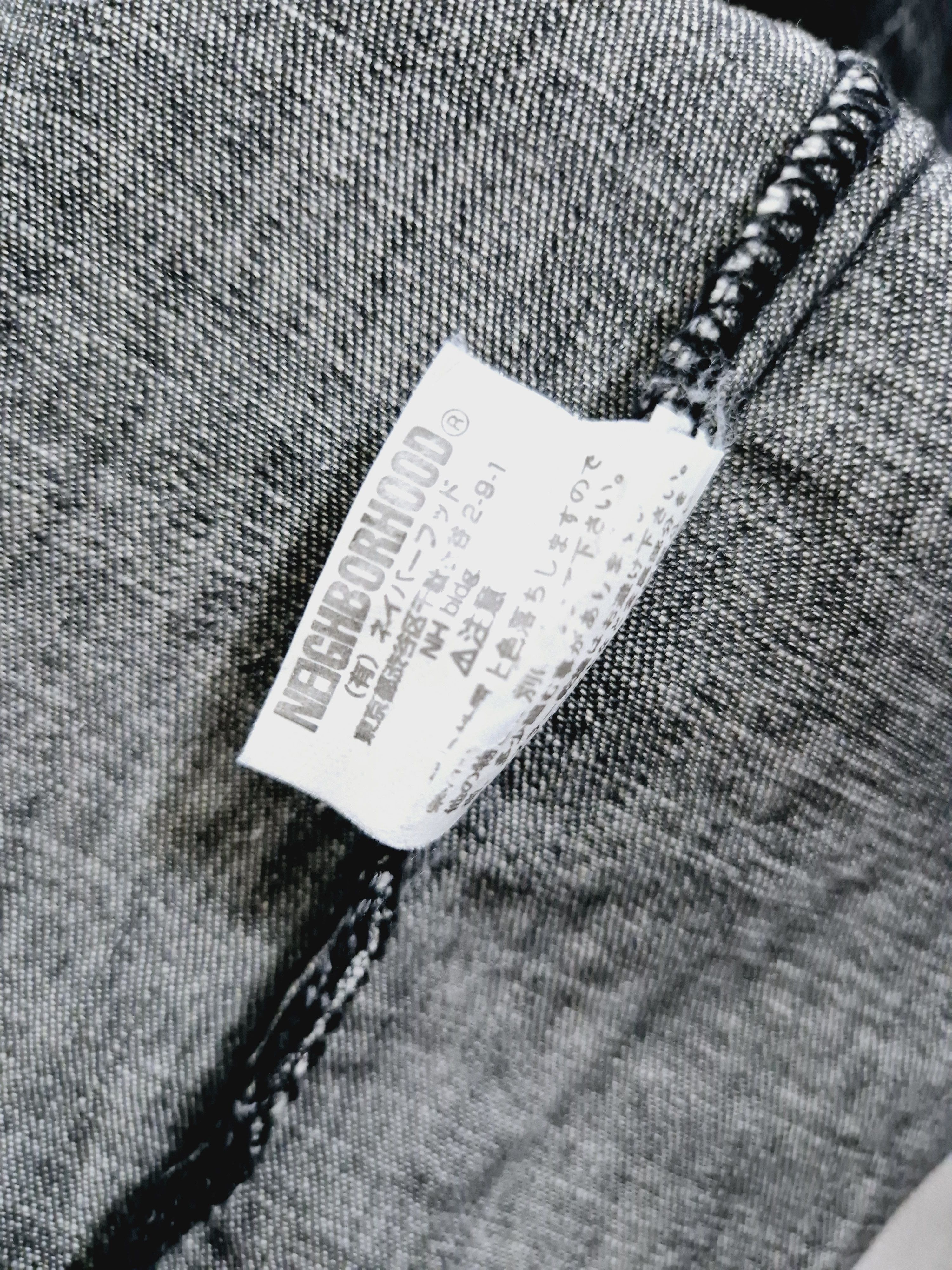 Neighborhood 2005 Neighborhood Distressed Denim Shirt Size US M / EU 48-50 / 2 - 7 Thumbnail