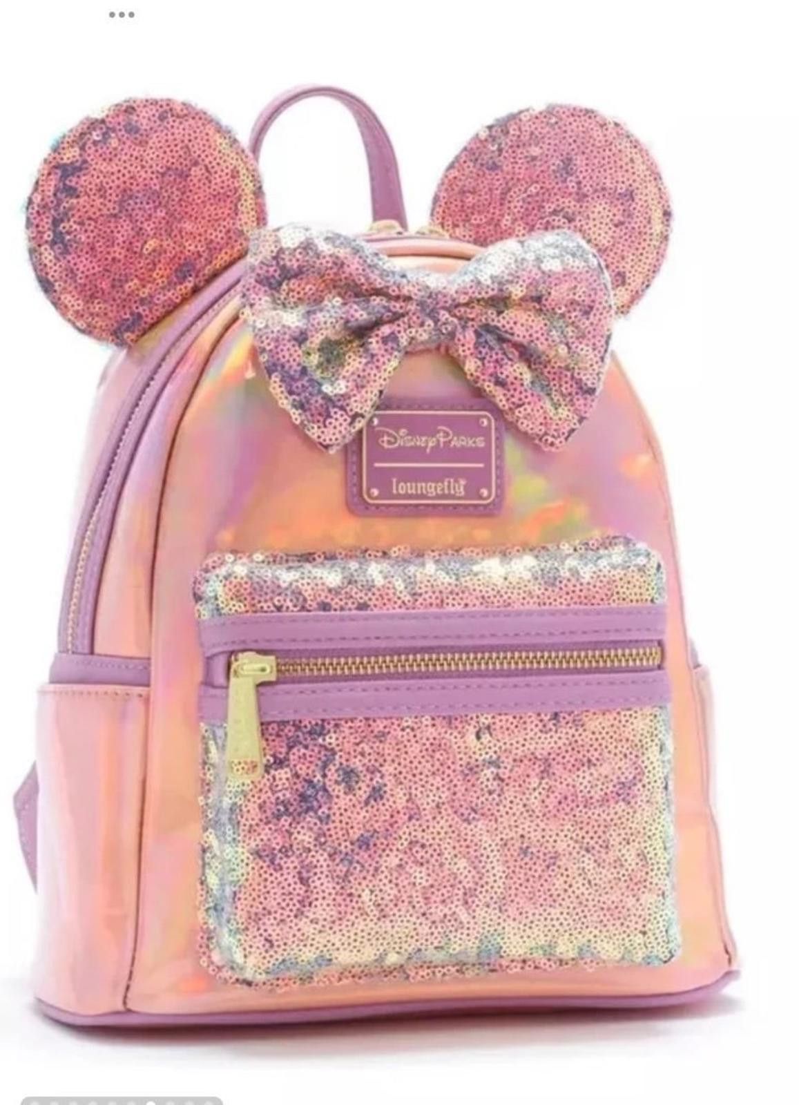 NEW Disney Parks 50th Anniv. EARidescent Loungefly Backpack