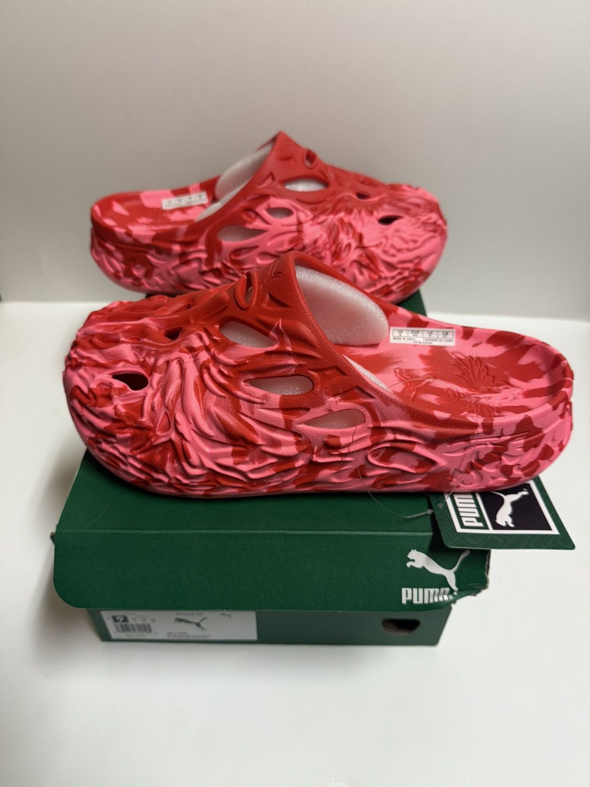 Puma Puma Mb.04 Slide LaMelo Ball Red Pink Size 9 Size US 9 / EU 42 - 7 Thumbnail