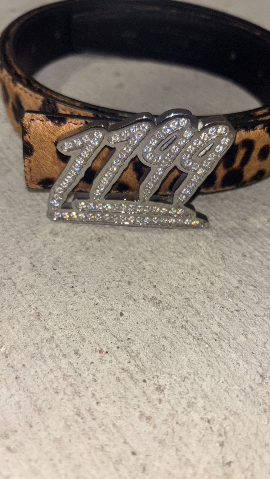 1199 Bazo 1199 Cheetah Belt Size 32 - 3 Thumbnail