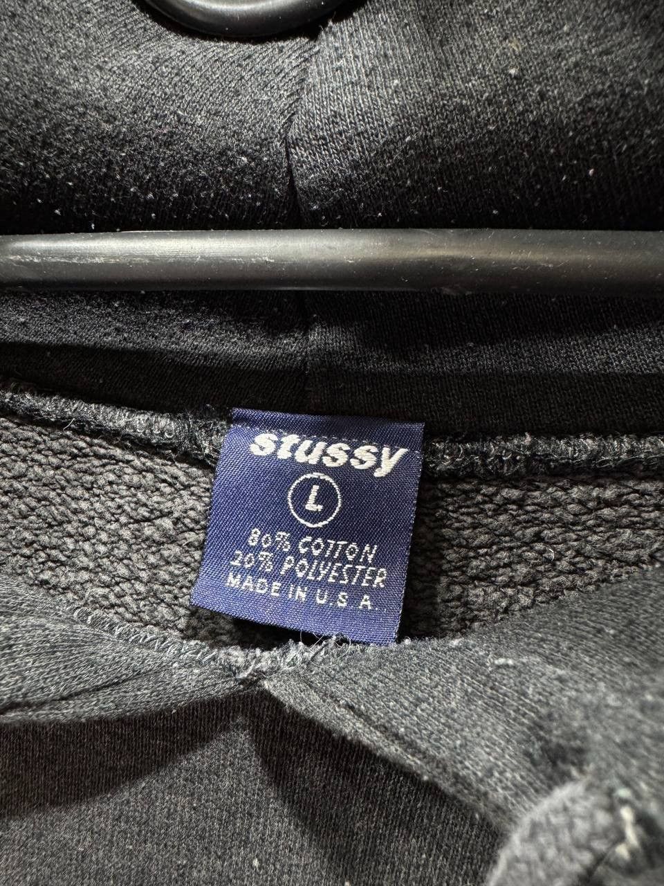 Stussy Vintage Rare Stussy Hoodie Sweatshirt Size US L / EU 52-54 / 3 - 9 Thumbnail