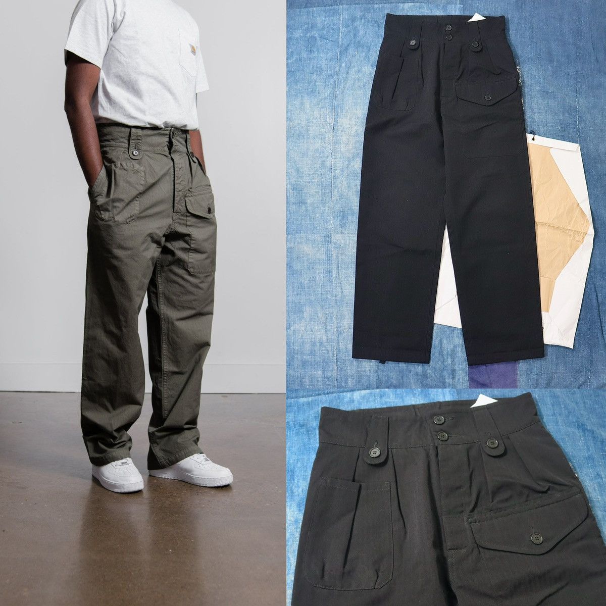 image of Visvim 21Aw Coronel Pants in Black, Men's (Size 36)