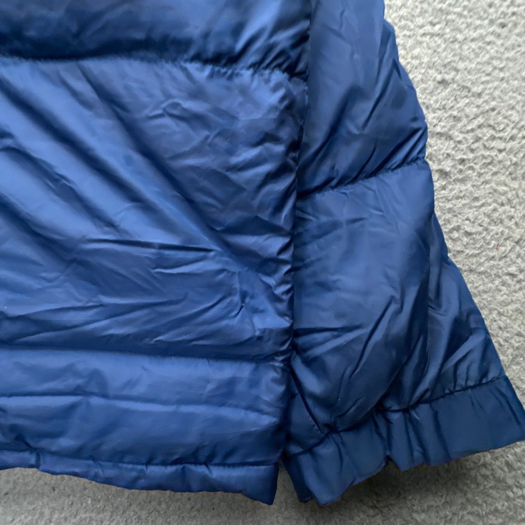 Vintage VINTAGE LL Bean Goose Down Puffer Jacket Men 2XL Blue Quilted Snap Button Regular Fit 90s Season: Fall Winter Spring Woman/Boy? Size US XXL / EU 58 / 5 - 6 Thumbnail
