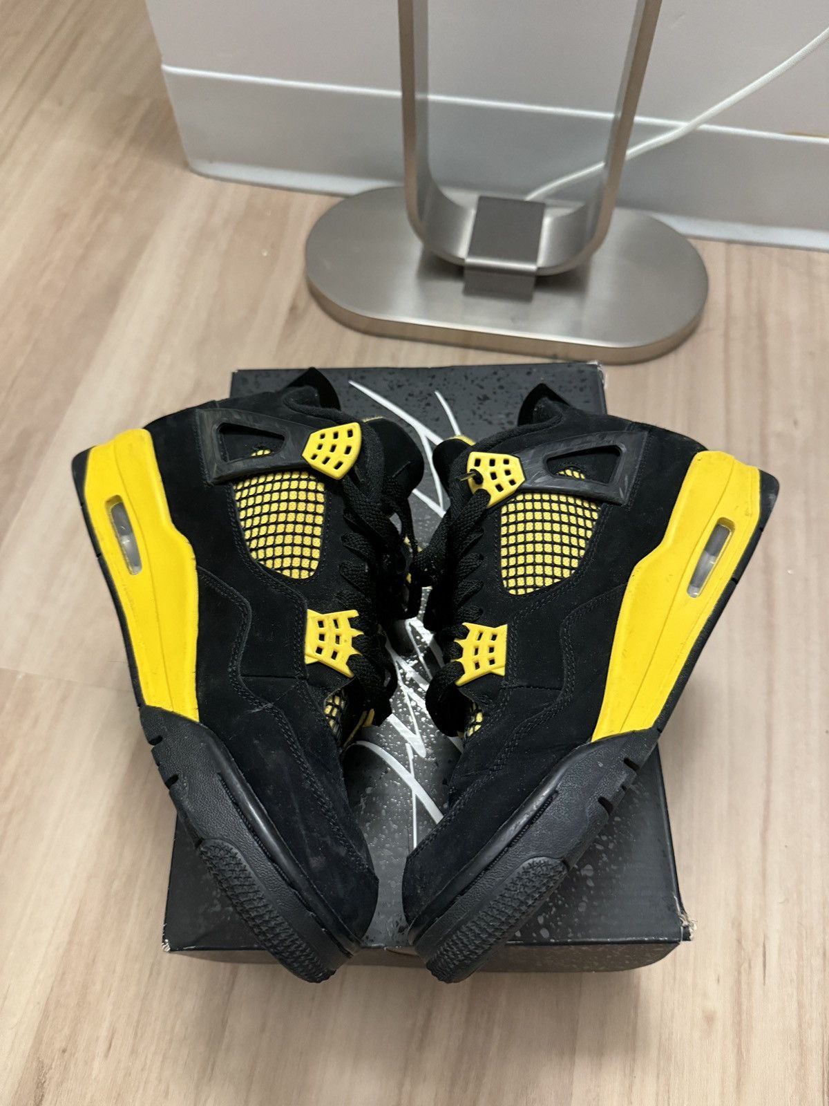 Jordan 4 Yellow Thunder | Grailed