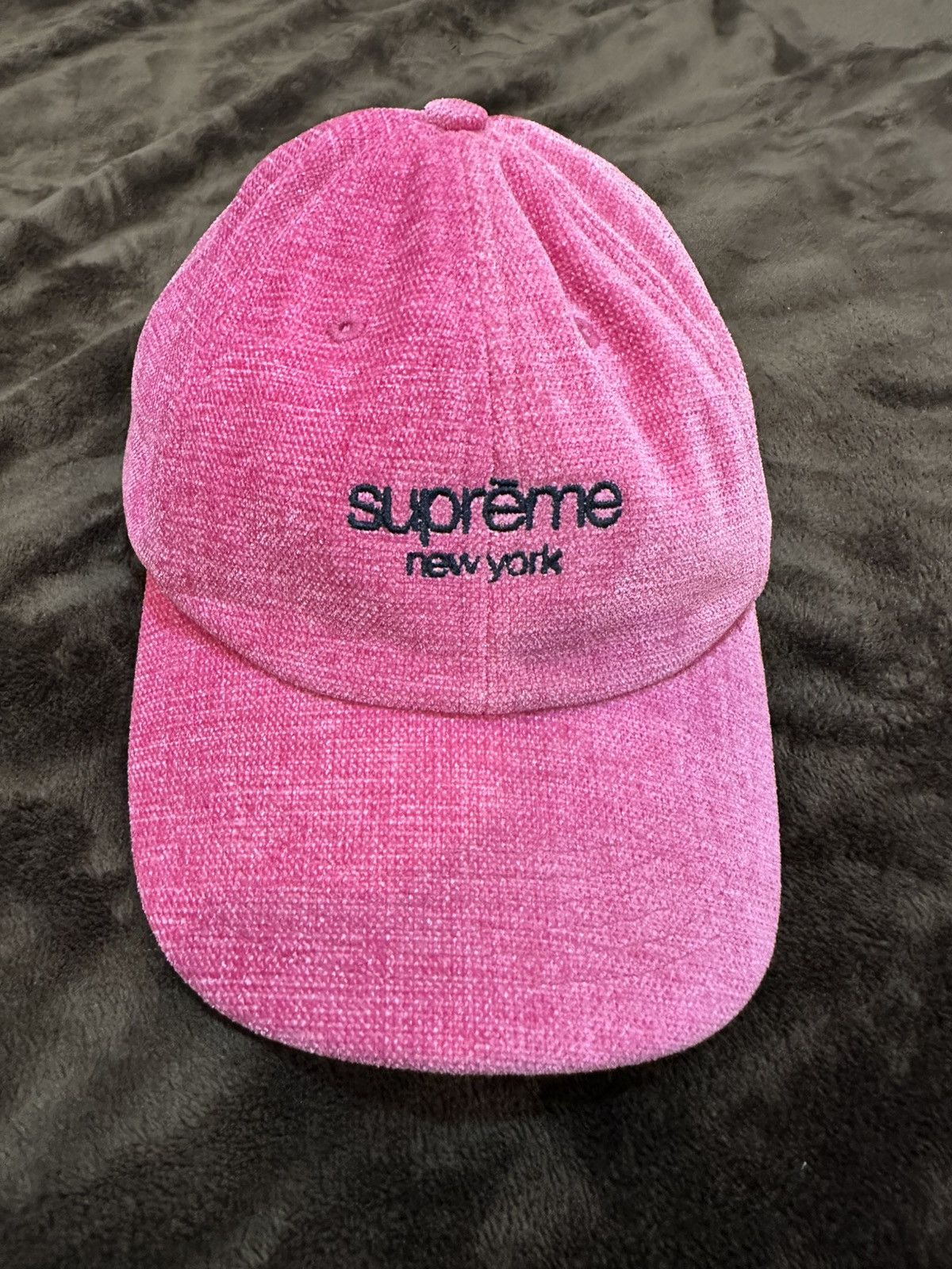 Supreme Supreme Suede Pink Hat Size ONE SIZE - 2 Thumbnail