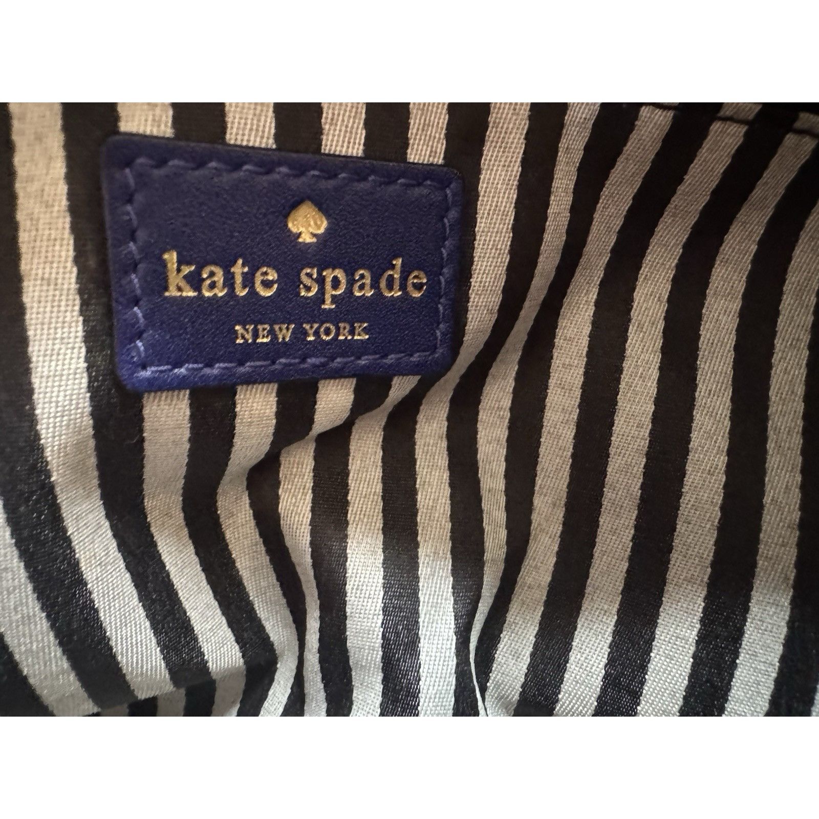 Kate Spade KATE SPADE NEW YORK MEDIUM SIZE COBALT BLUE SHOULDER BAG PUR Size ONE SIZE - 8 Thumbnail