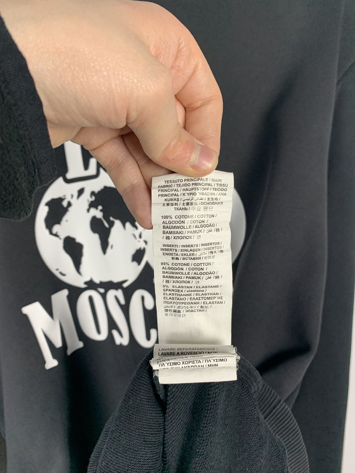 Moschino Love Moschino Hoodie big logo size M Size US M / EU 48-50 / 2 - 11 Thumbnail