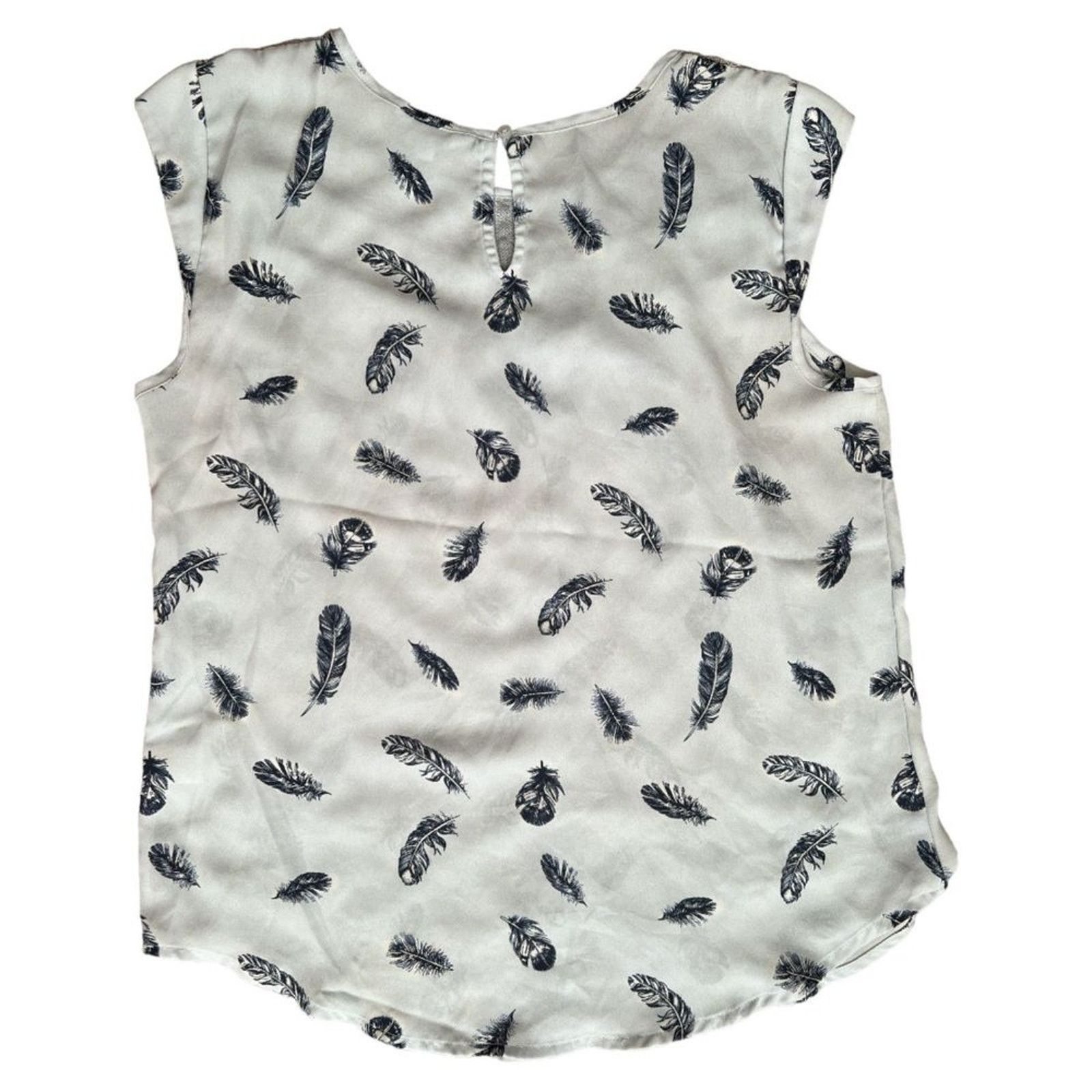 Other Candie's Blue Printed Sleeveless Top, M Size M / US 6-8 / IT 42-44 - 3 Thumbnail