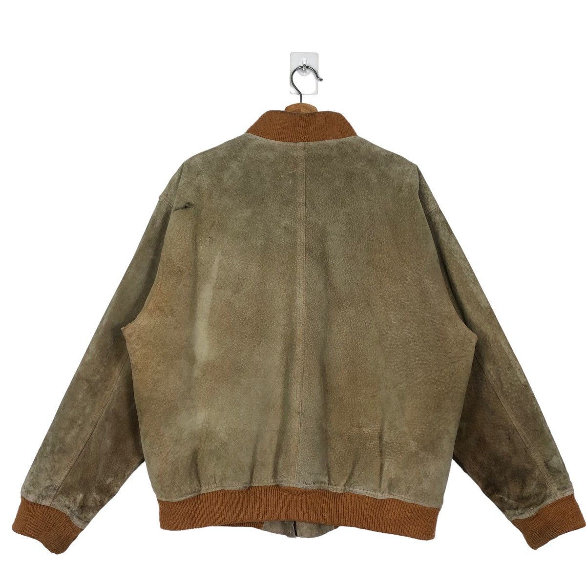 Japanese Brand 🔥90’s Vintage Genuine Bomber Leather Jacket Gembony Japan Size US L / EU 52-54 / 3 - 7 Thumbnail