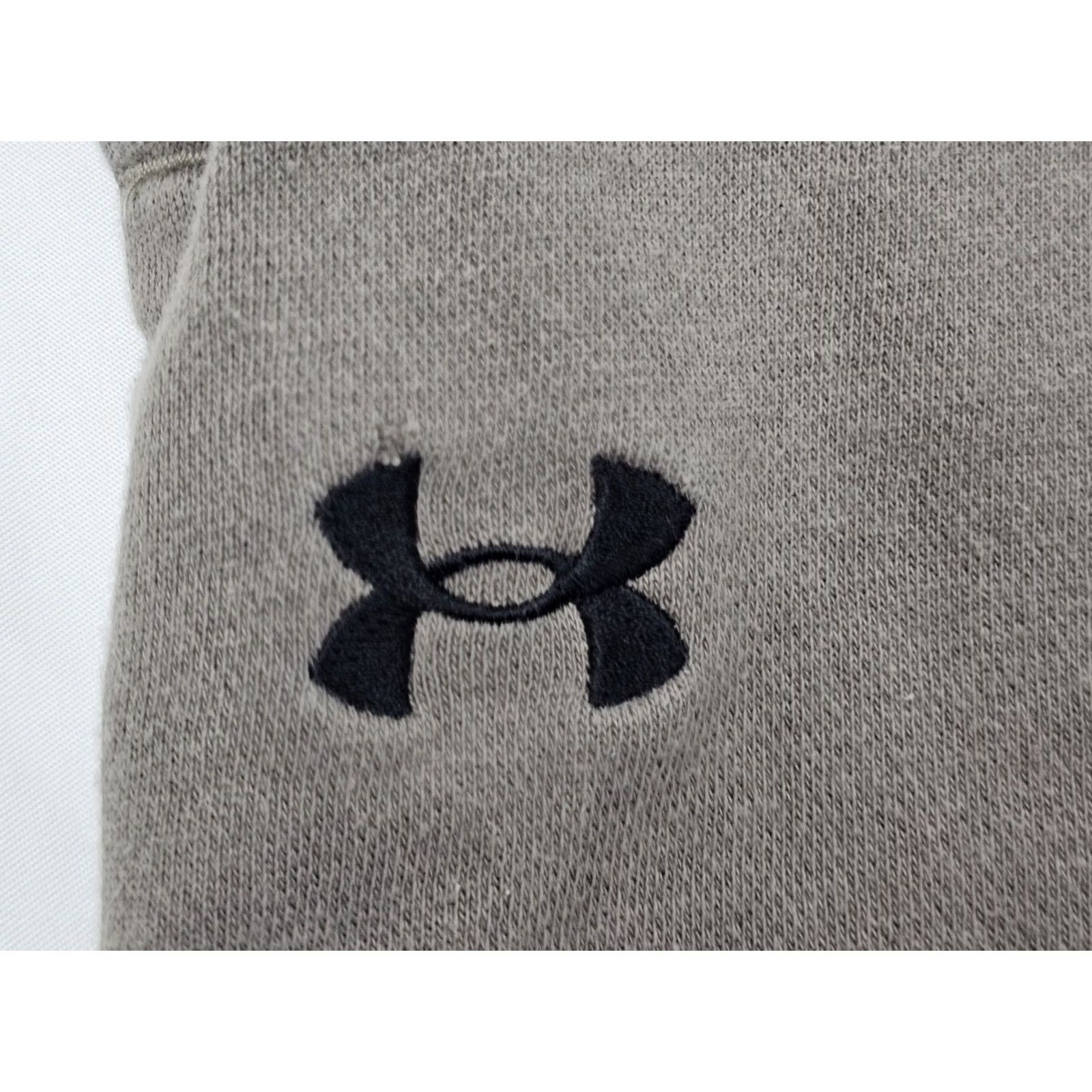 Under Armour Under Armour Hustle Fleece Pants Men XL Olive Gray Straight Leg Pockets Elastic Waist Drawstring Size US 36 / EU 52 - 6 Thumbnail
