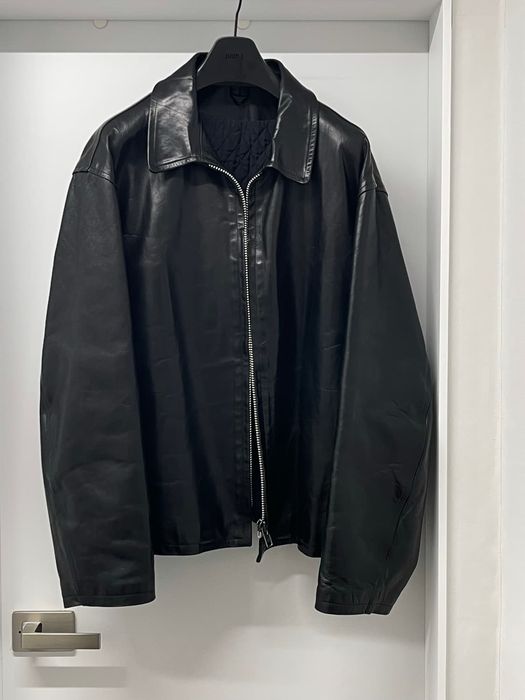 Yohji Yamamoto Yohji Yamamoto Pour Homme Archive Leather Jacket