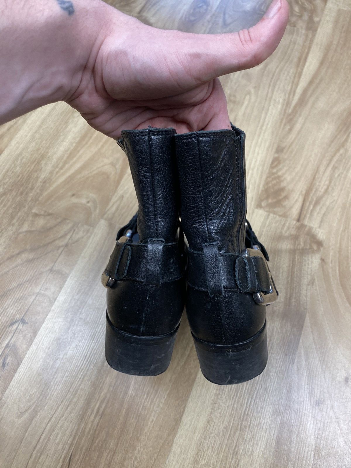 Zadig & Voltaire Avantgarde Zadig & Voltaire Leather Rock Western Boots Y2K Size US 6 / IT 36 - 6 Thumbnail