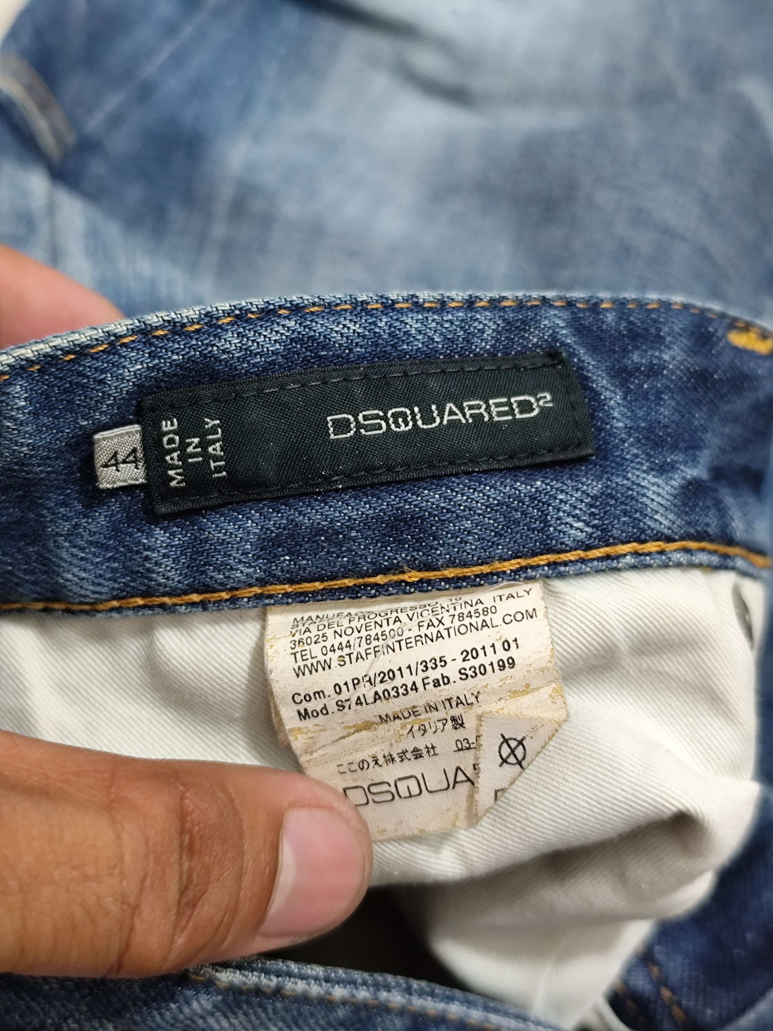 Dsquared2 DSQUARED TINY BIKER SLIM PANTS Size US 32 / EU 48 - 6 Thumbnail