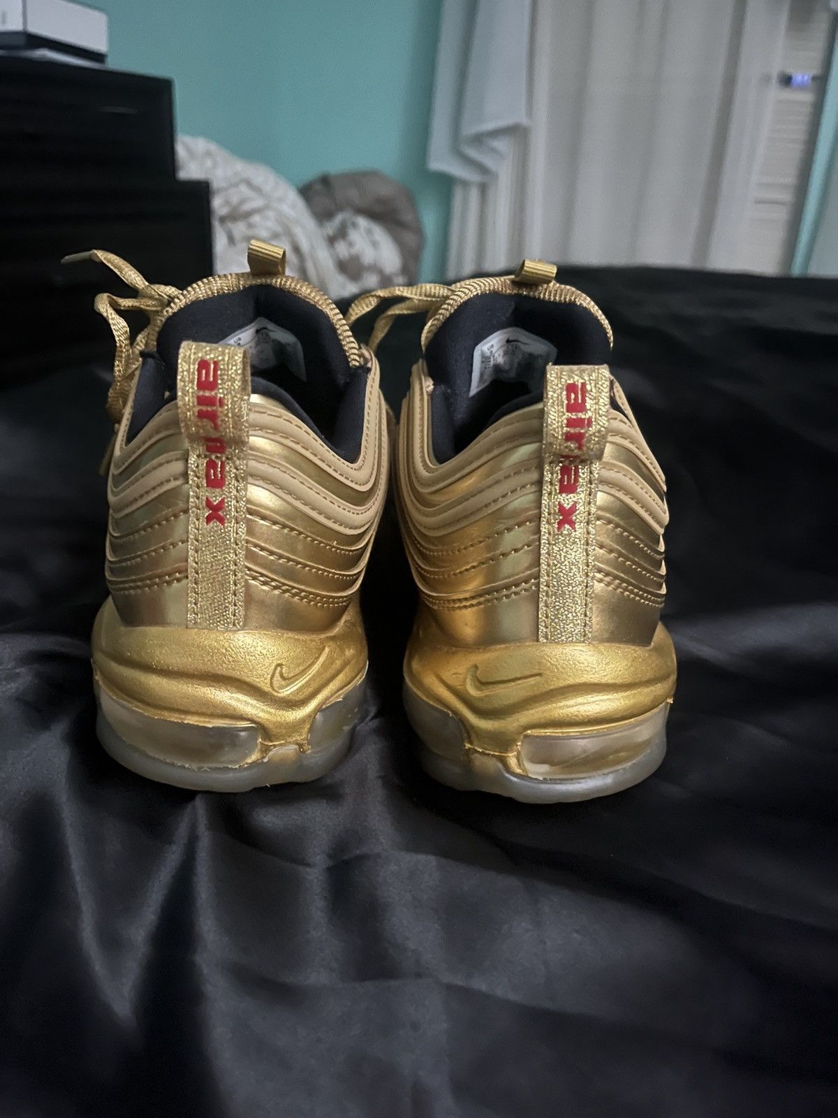 Nike Nike Air Max 97 Olympic Gold Size US 9 / EU 42 - 5 Thumbnail