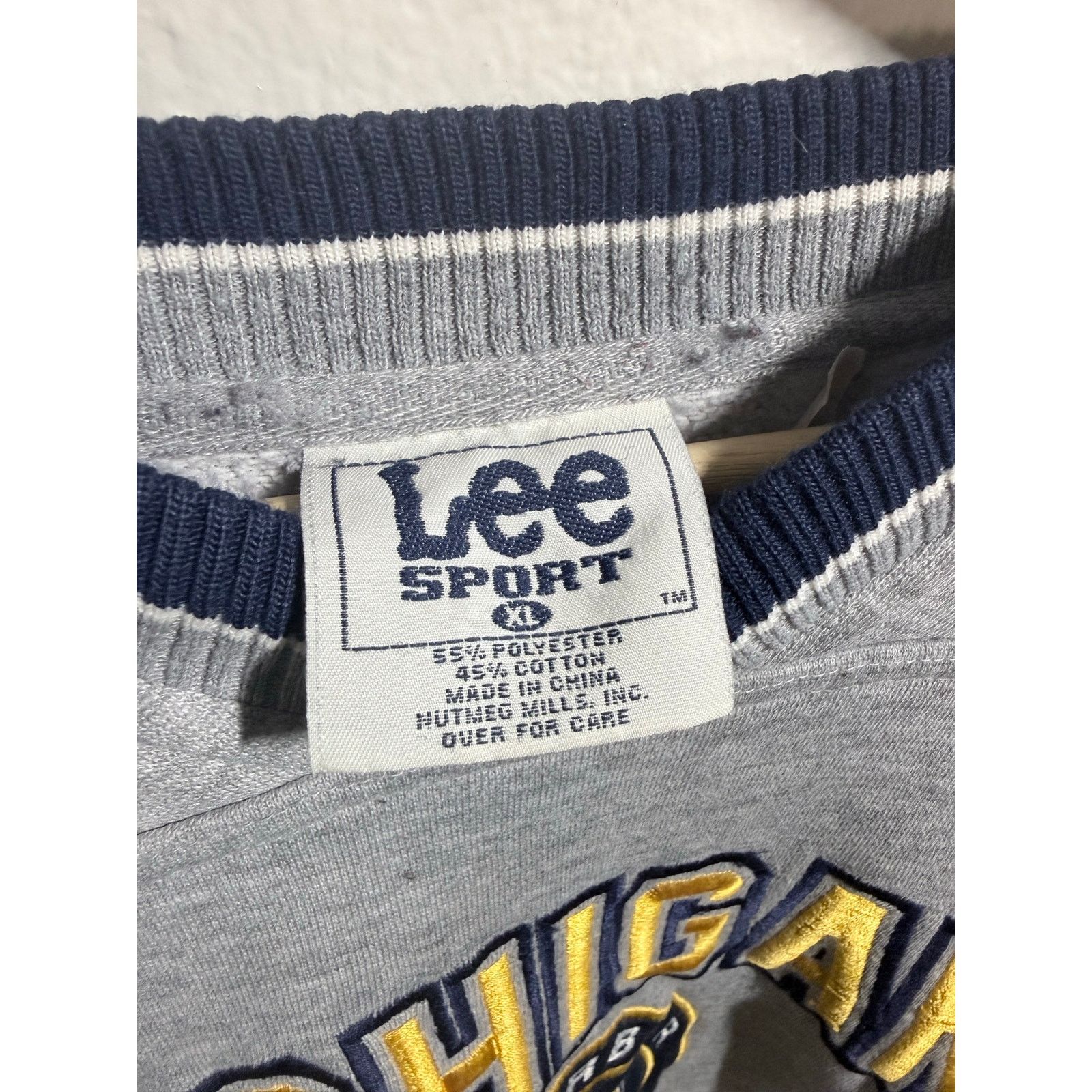 Lee XL 90s michigan crew lee tag Size US XL / EU 56 / 4 - 2 Thumbnail