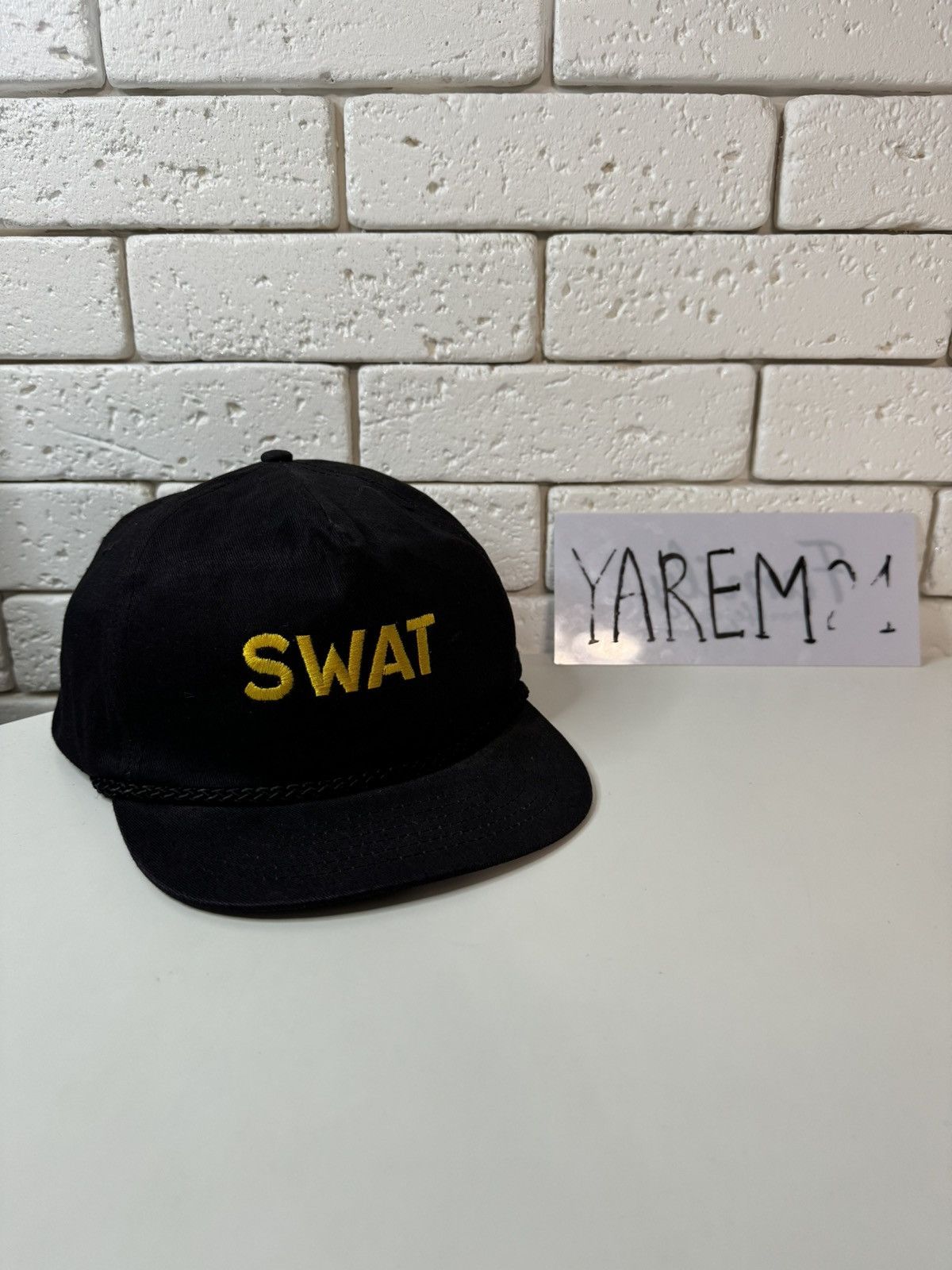 Vintage SWAT cap hat Size ONE SIZE - 1 Thumbnail