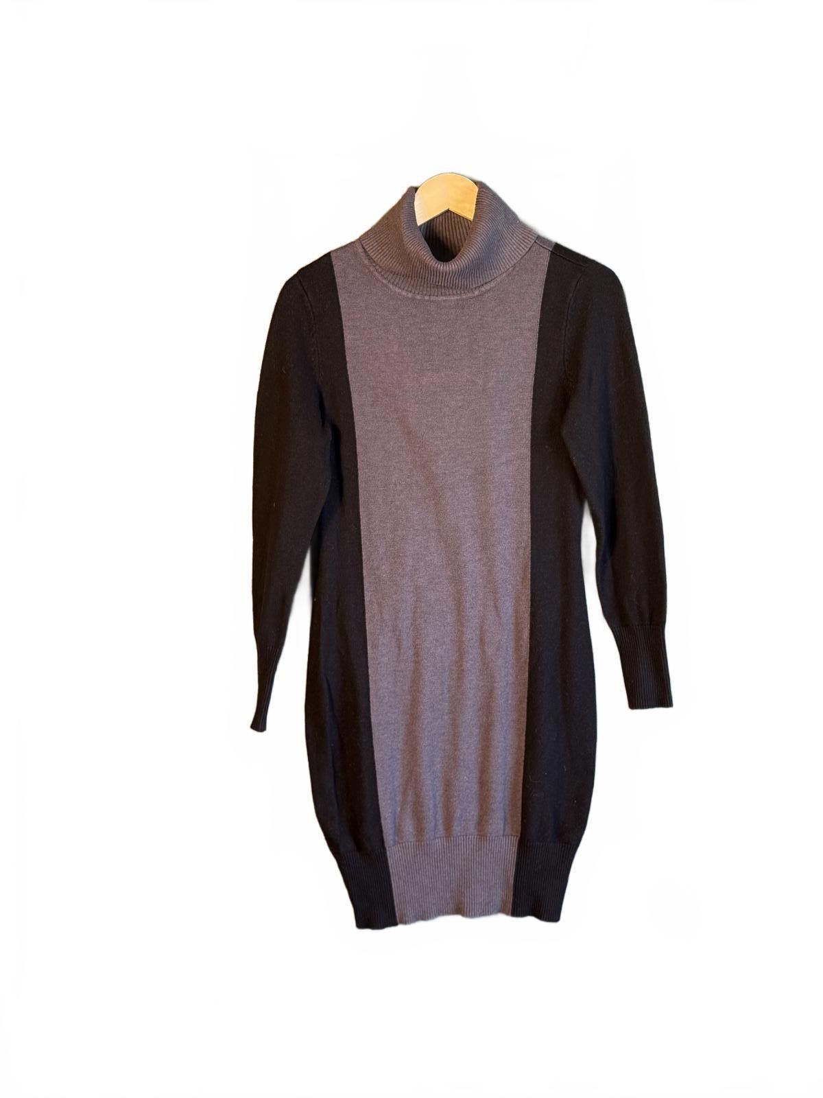The North Face Noir Women's Colorblock Turtleneck Sweater Dress Size L Size L / US 10 / IT 46 - 1 Thumbnail