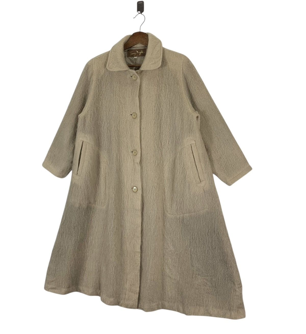 Thierry Mugler Vintage Thierry Mugler jacket coat Mohair Size L / US 10 / IT 46 - 4 Thumbnail