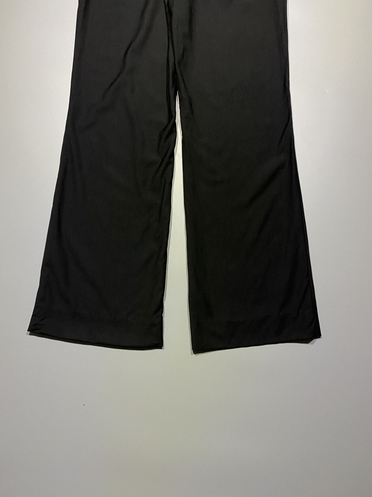 Helmut Lang 2000s Helmut Lang Wool Wide Leg Pants Size US 30 / EU 46 - 6 Thumbnail