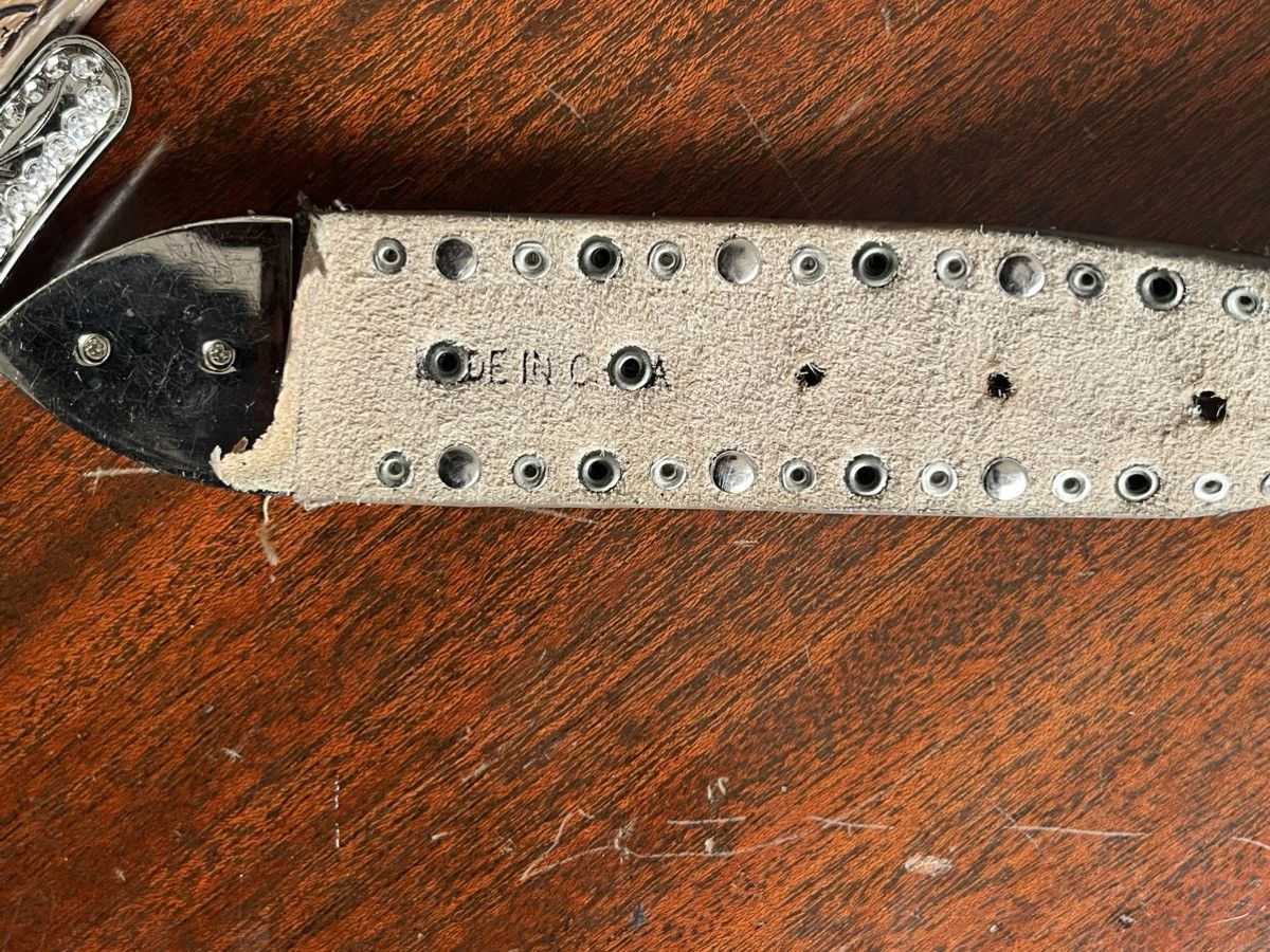 Other Angel ranch Real Leather belt Size ONE SIZE - 4 Thumbnail