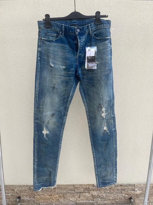 John Elliott The Cast 2 Hillcrest Distressed Denim in Blue Grailed