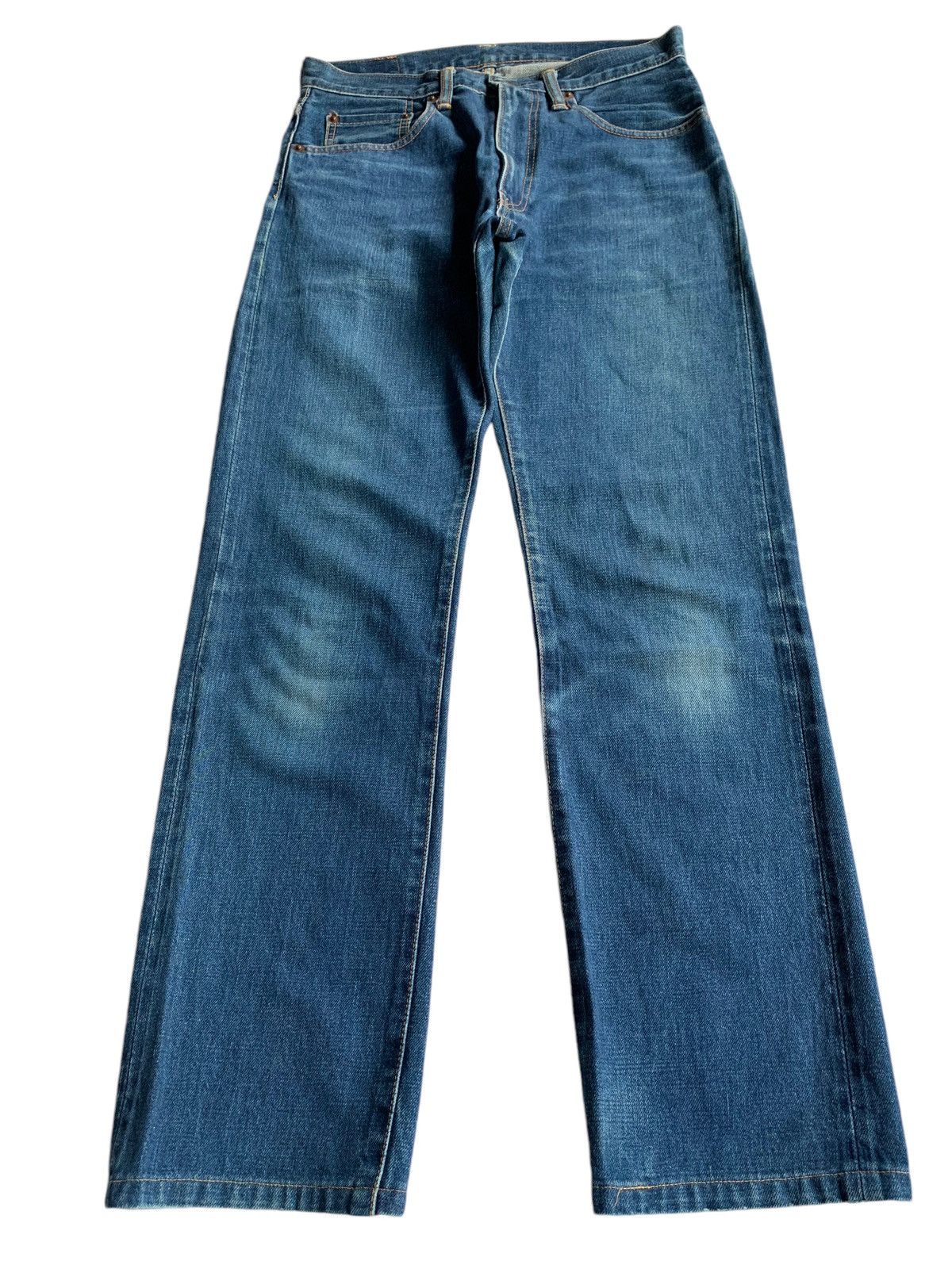 Hysteric Glamour × Jean Vintage Hysteric Glamour kinky Punk Style Selvedge Denim🎌☠️ Size US 29 - 2 Thumbnail