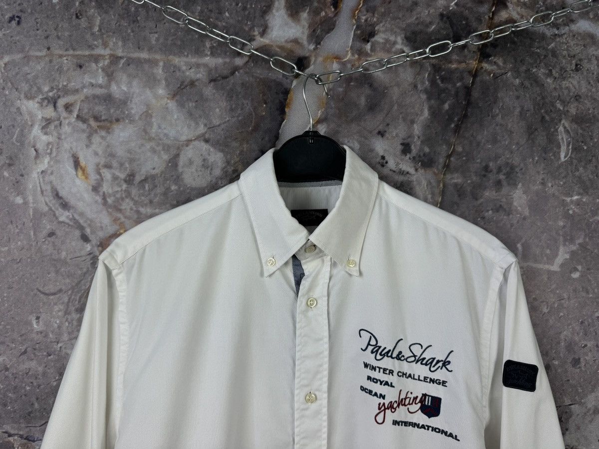 Paul & Shark Men’s Paul & Shark Long Sleeve Shirt Button Up Size 41 Size US L / EU 52-54 / 3 - 2 Thumbnail