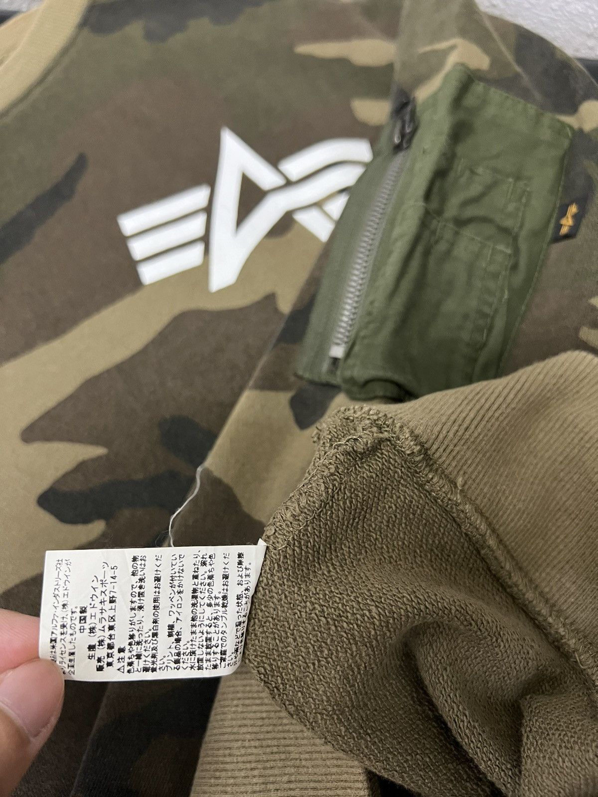 Alpha Industries × Santa Cruz Skateboards Alpha Industries x Santa Cruz Sweatshirt Size US L / EU 52-54 / 3 - 7 Thumbnail