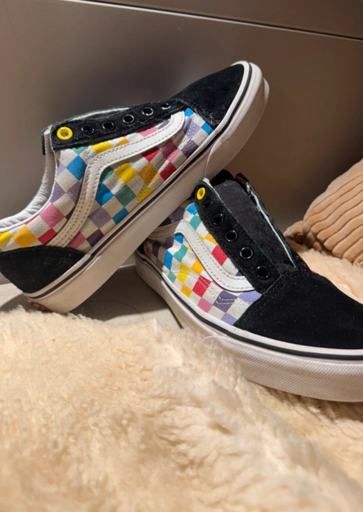 Vans Vans- Old Skool Rainbow checkerboard Size US 7.5 / IT 37.5 - 1 Thumbnail
