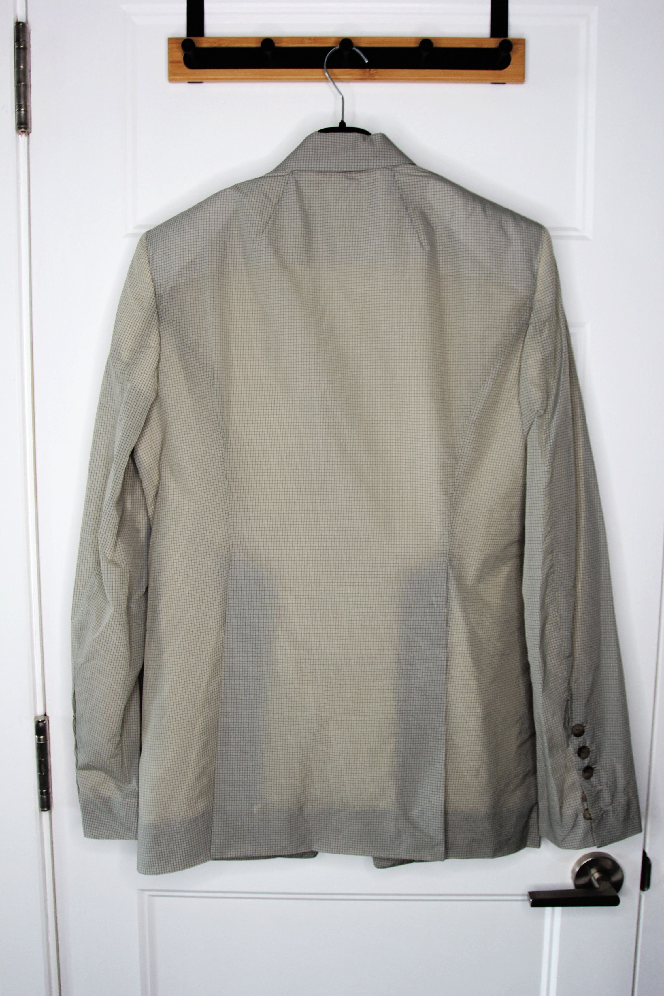 Rick Owens BNWT SS23 RICK OWENS "EDFU" FOGPOCKET CHECKERED JACKET 50 Size US M / EU 48-50 / 2 - 3 Thumbnail
