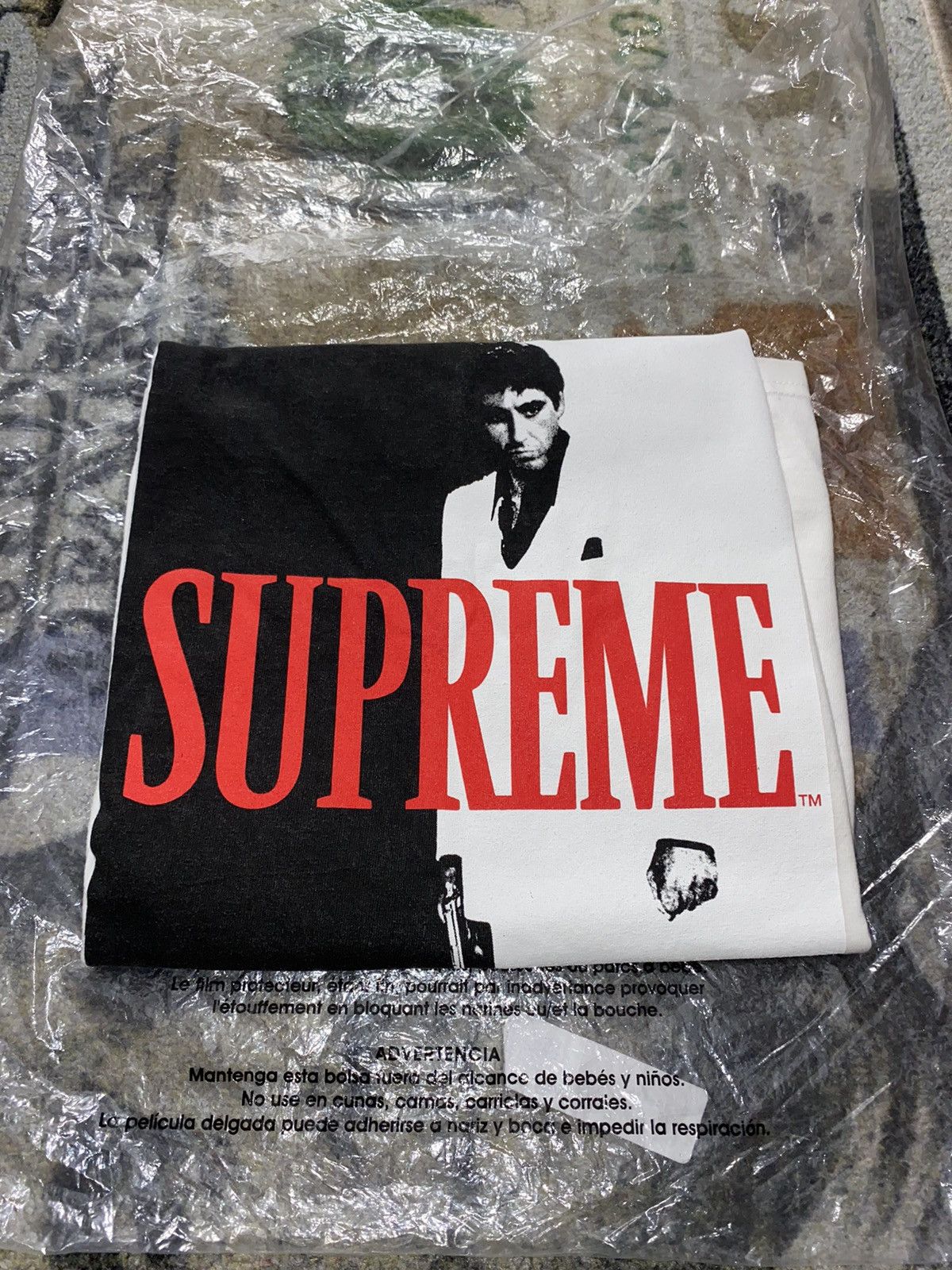 Supreme Scarface Split Tee | Grailed
