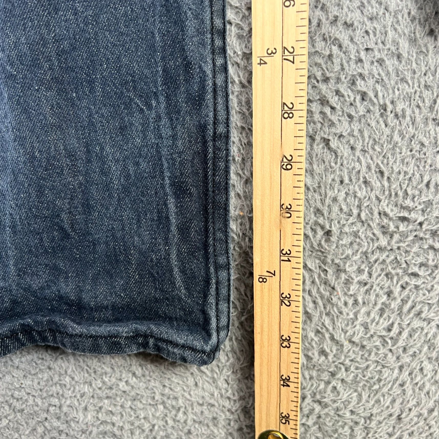 Levi's VINTAGE Levi's 501 Jeans Men's 34x34 Denim Dark Wash Straight Classic 90s Cowboy Size US 36 / EU 52 - 3 Thumbnail