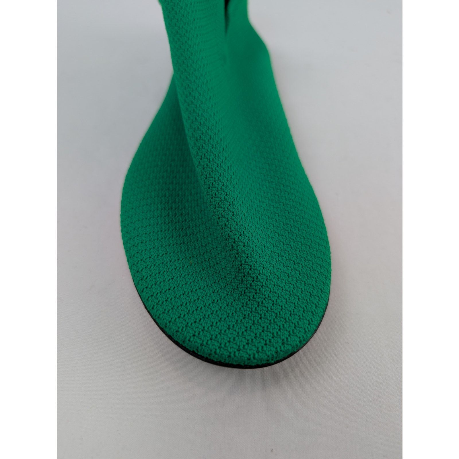 Bottega Veneta o1rshd1 Tech Knit Stretch Lattice Slippers in Green Size US 8 / EU 41 - 16 Thumbnail