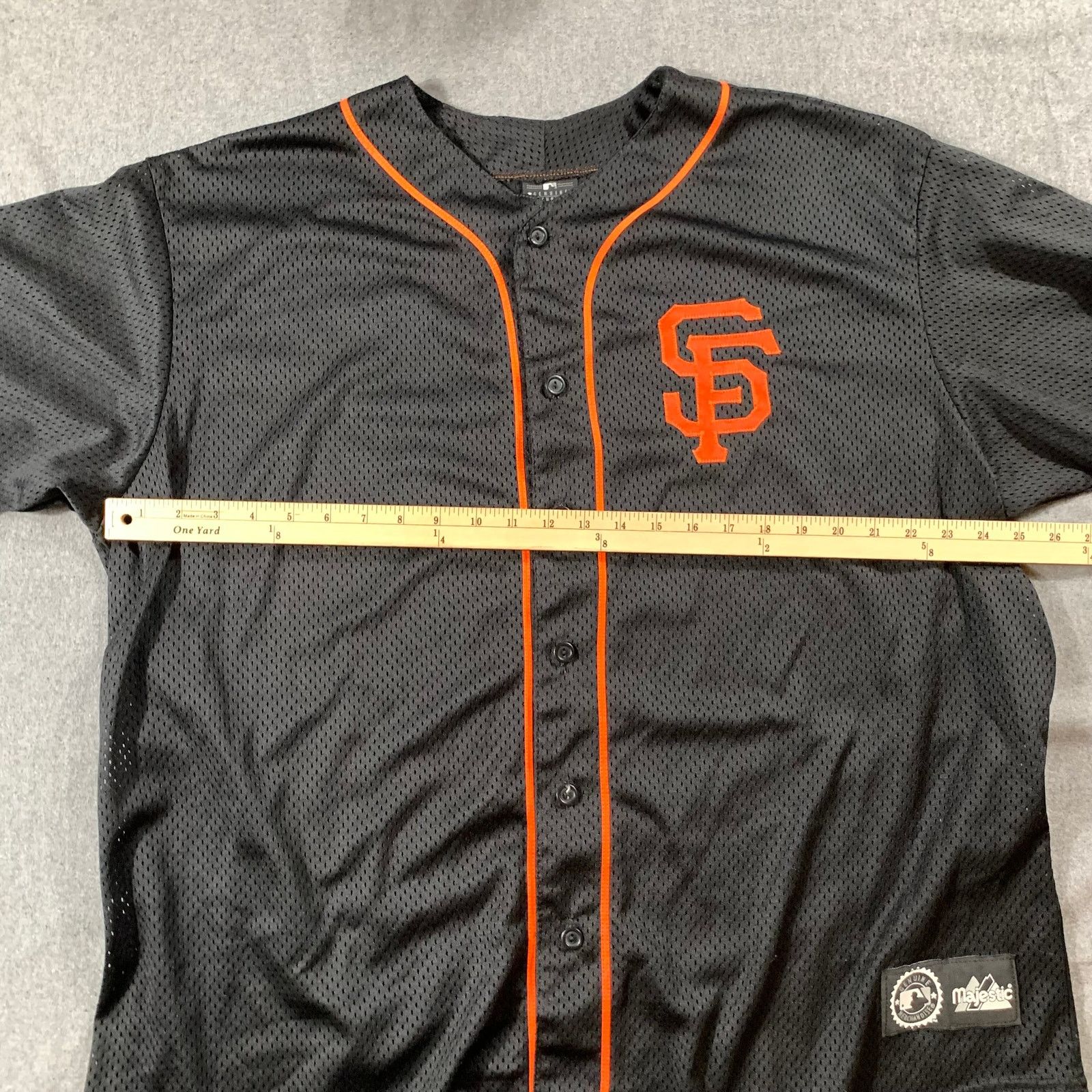 Majestic Majestic San Francisco Jersey Shirt Adult Size 2X Size US XXL / EU 58 / 5 - 4 Thumbnail