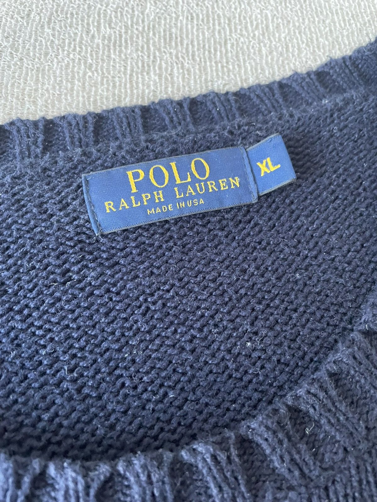 Polo Ralph Lauren × Ralph Lauren Ralph Lauren USA Jumper Size US XL / EU 56 / 4 - 4 Thumbnail