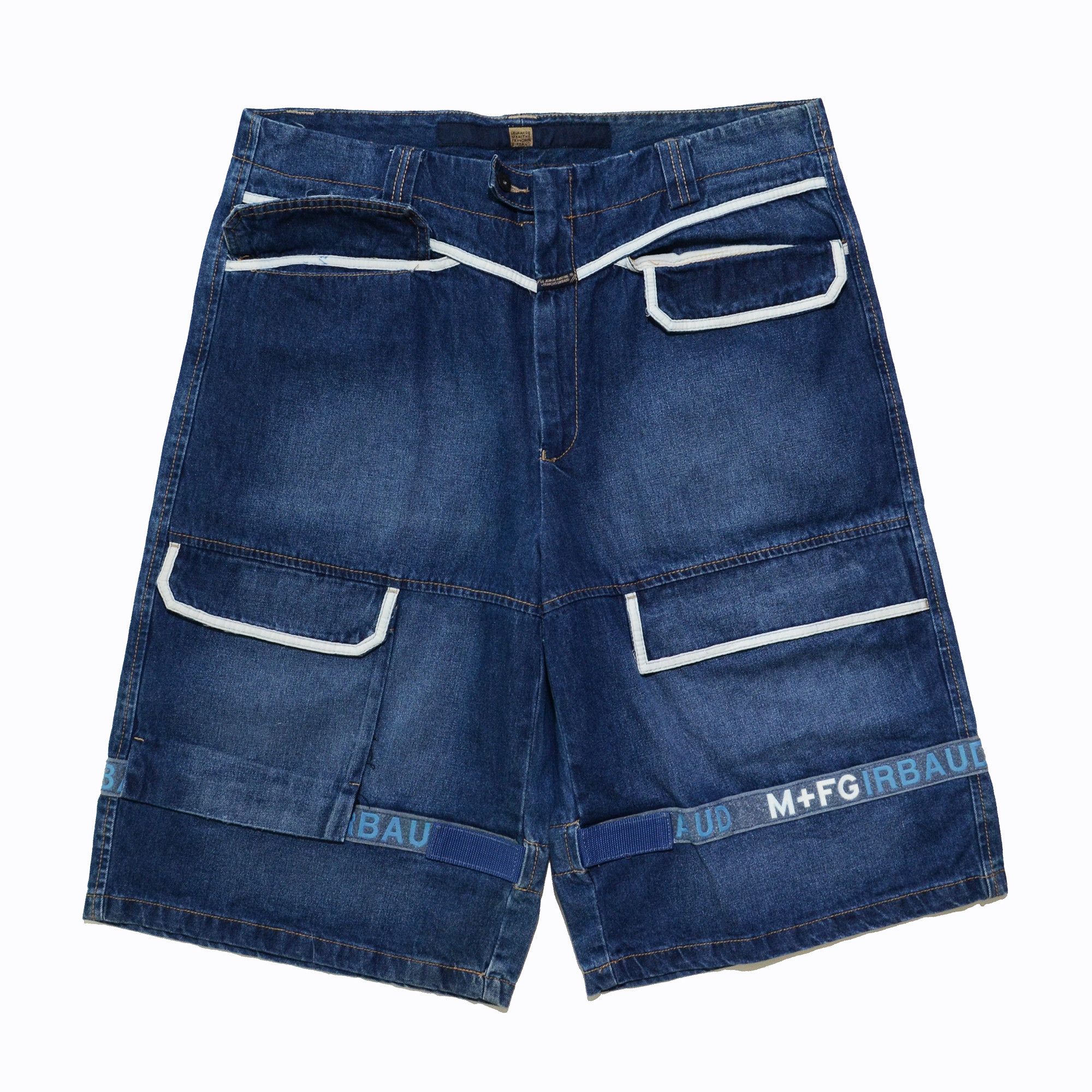 Marithe + Francois Girbaud M+FG W38 Cargo Jorts Hiphop Y2K 2006 Craft Size US 38 / EU 54 - 1 Thumbnail