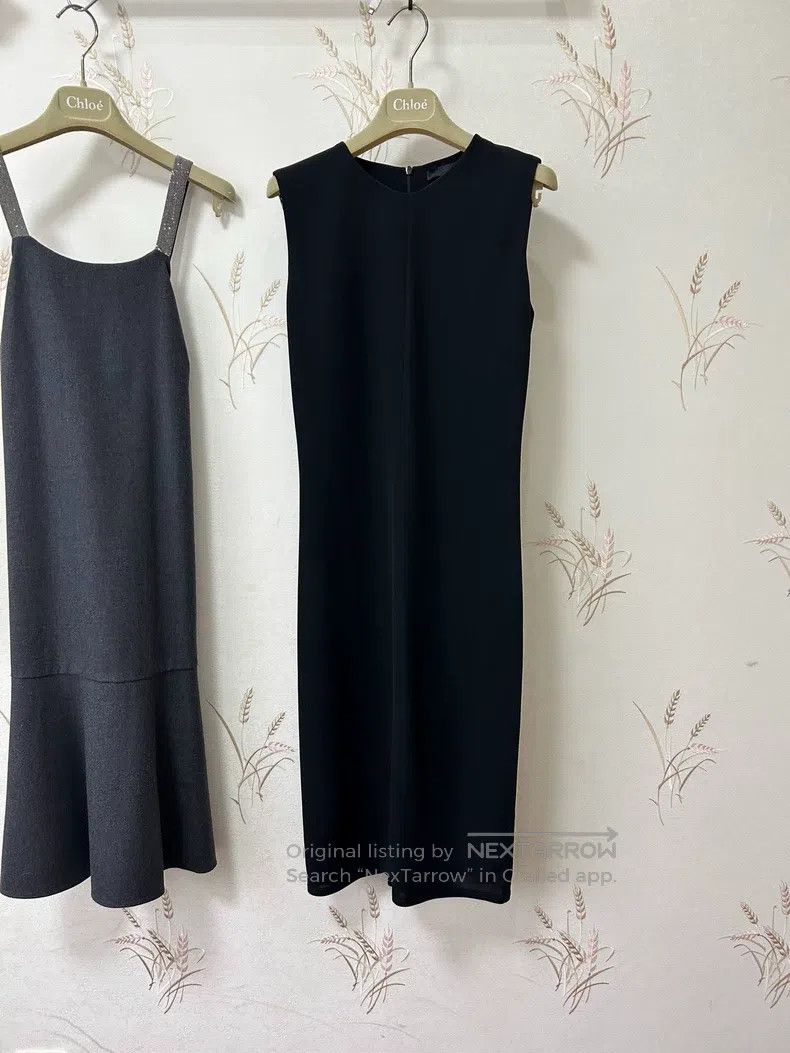 The Row The row Black Temperament Dress Size S / US 4 / IT 40 - 2 Thumbnail